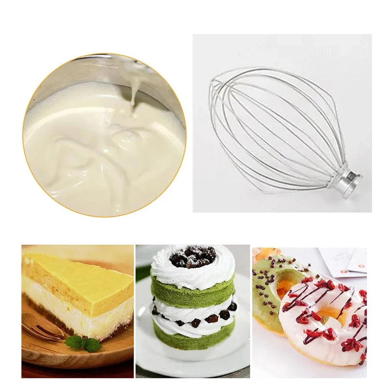 5/7/10LElectric Stand Mixer Planetary Food Mixer Kitchen Flour Dough Mixer StainlessSteel Multifunctional Kneading Flour Filling
