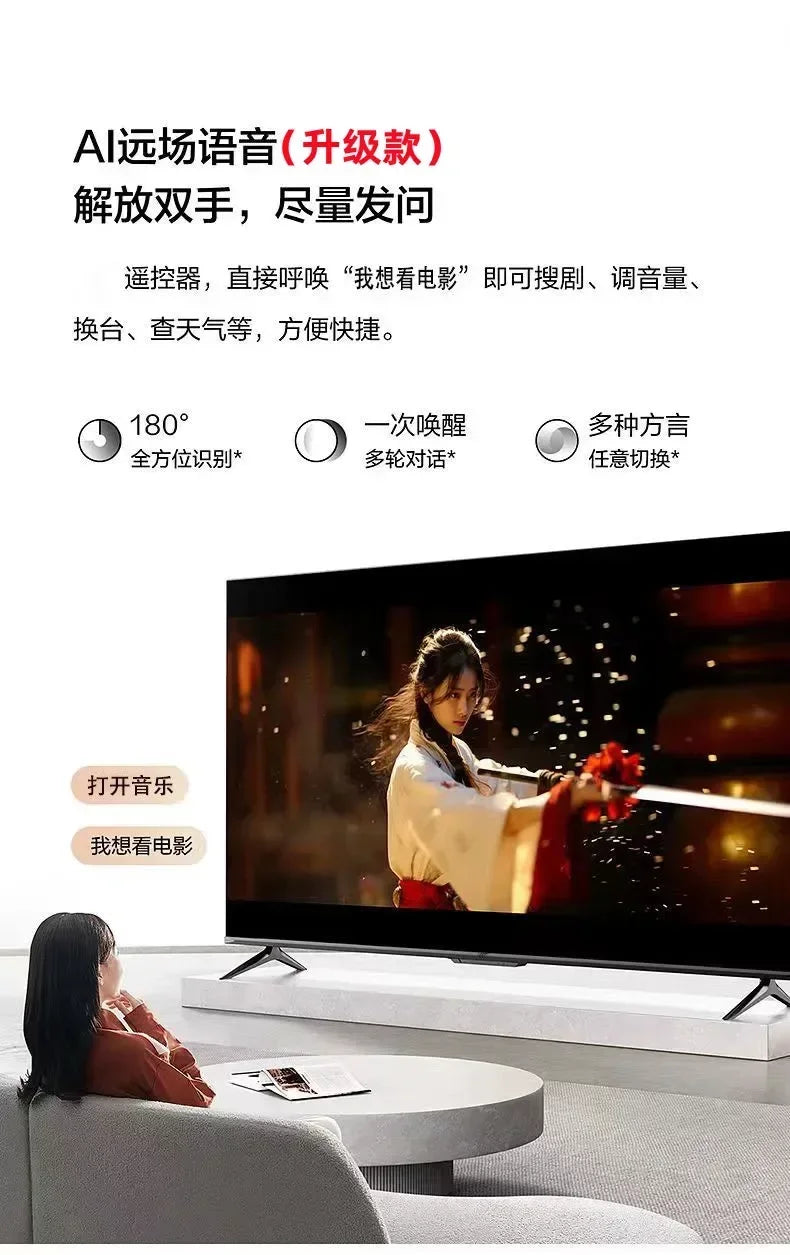 4K Ultra HD 100-Inch LCD TV 75-Inch 65-Inch 55-Inch 85-Inch Smart Network Tablet