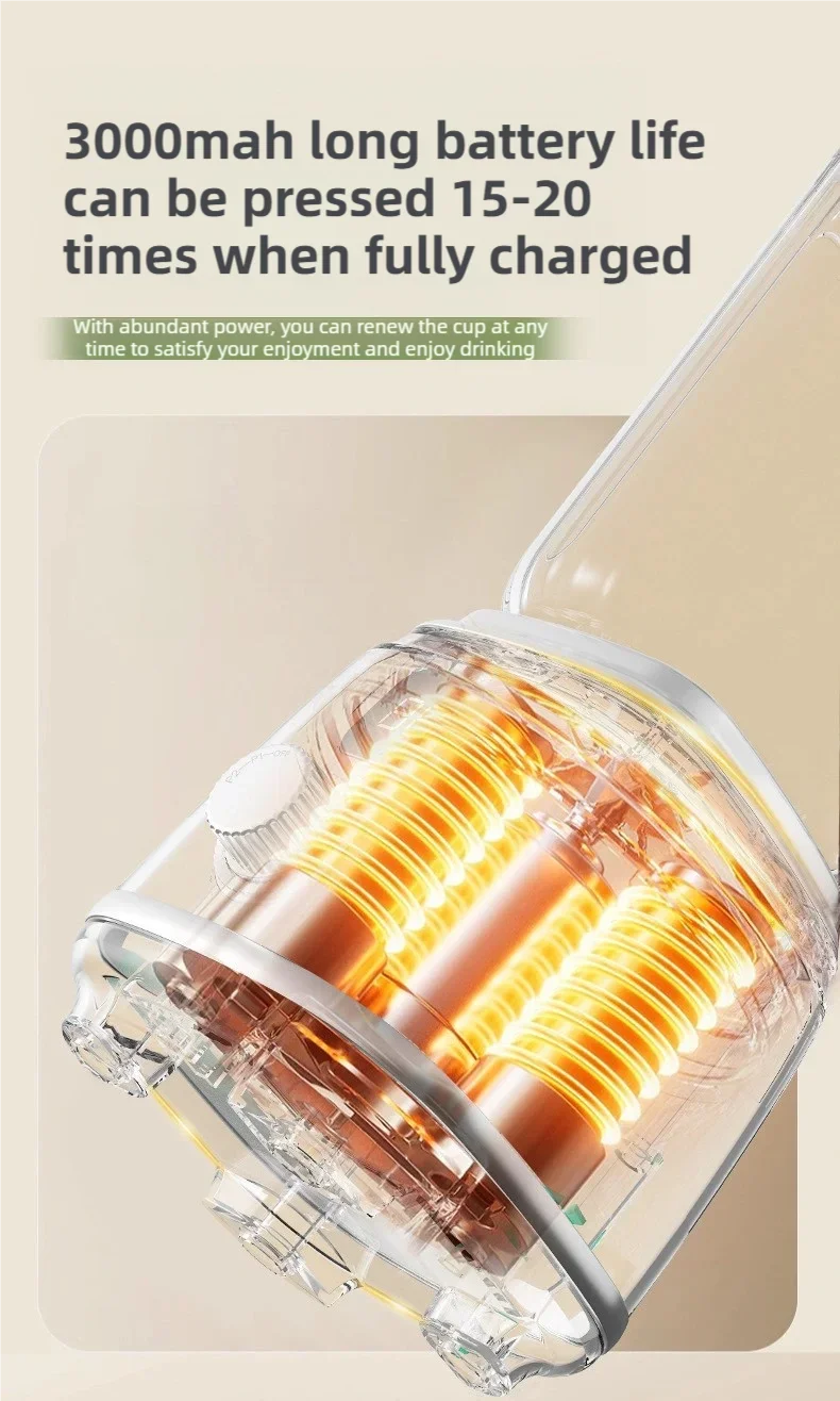 Multifunctional Household Blender Juicer with 10 Blades High Juice Yield Ice Crusher Juice Extractor Kitchen Tool