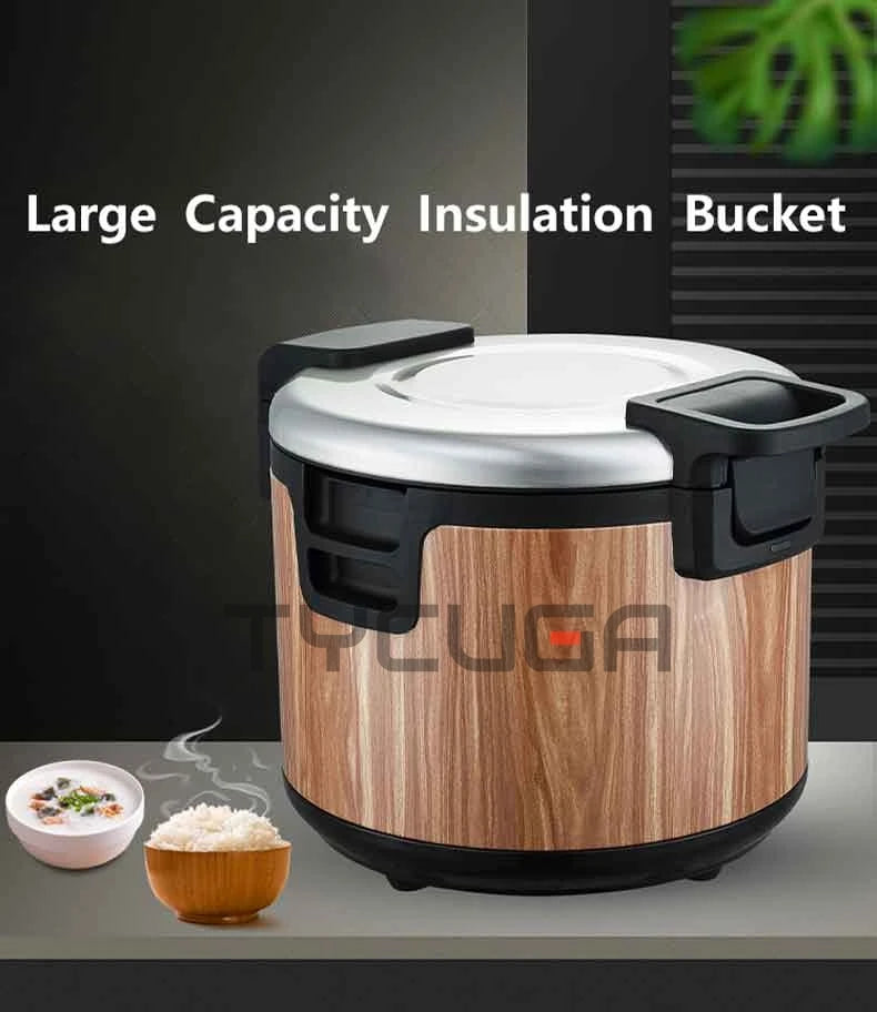 220V Electric Rice Cooker Rice Cooker Non-stick Inner Liner Soup Rice Warmer Kitchen Appliances For Restaurant/Hotel 15/19/32L