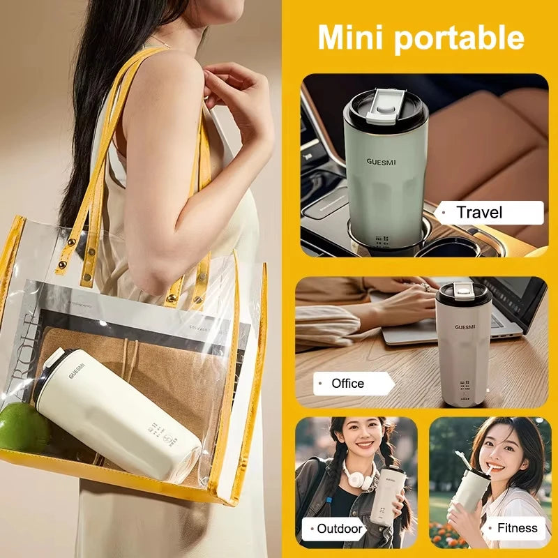 220V Mini Soy Milk Machine Electric Juicer Blender Mixer Wall Breaking Machine Soybean Milk Maker Breakfast Machine 350ml