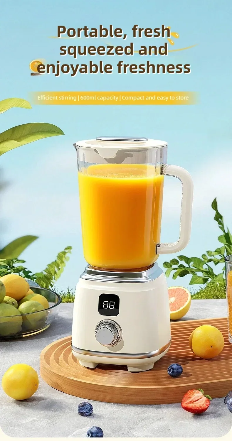 Multifunctional Household Blender Juicer with 10 Blades High Juice Yield Ice Crusher Juice Extractor Kitchen Tool