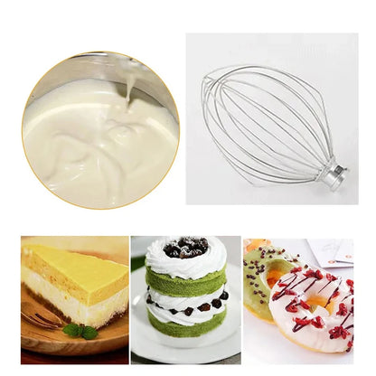 5/7/10LElectric Stand Mixer Planetary Food Mixer Kitchen Flour Dough Mixer StainlessSteel Multifunctional Kneading Flour Filling
