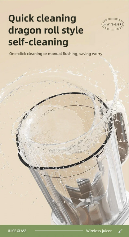 Multifunctional Household Blender Juicer with 10 Blades High Juice Yield Ice Crusher Juice Extractor Kitchen Tool
