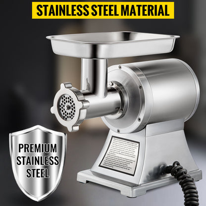 SucceBuy 122 Kg/H 250 KG/H Electric Meat Mincer Chopper Heavy Duty Food Processors Kitchen Appliances Commercial Grinder Machine